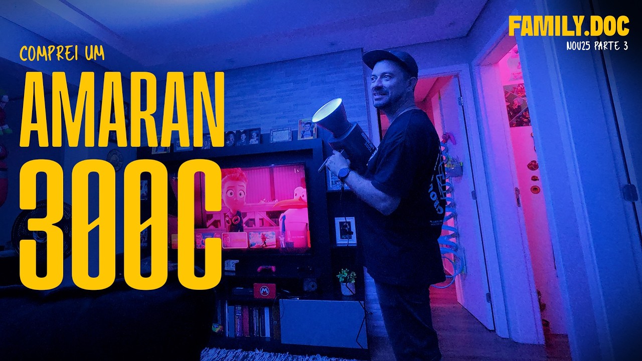 Comprei um AMARAN 300C / Último Show do Planet Hemp em SP / UFC Kids - NOV25 Parte 3 | FAMILY.DOC