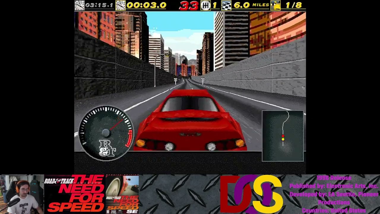 The Need for Speed Special Edition (DOS) partie 1 -  L'évolution complète de Need for Speed