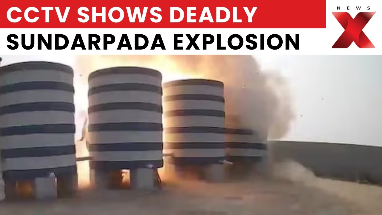 Bhubaneswar Blast: CCTV Captures Massive Explosion in Bhubaneswar&rsquo;s Sundarpada, 2 Dead