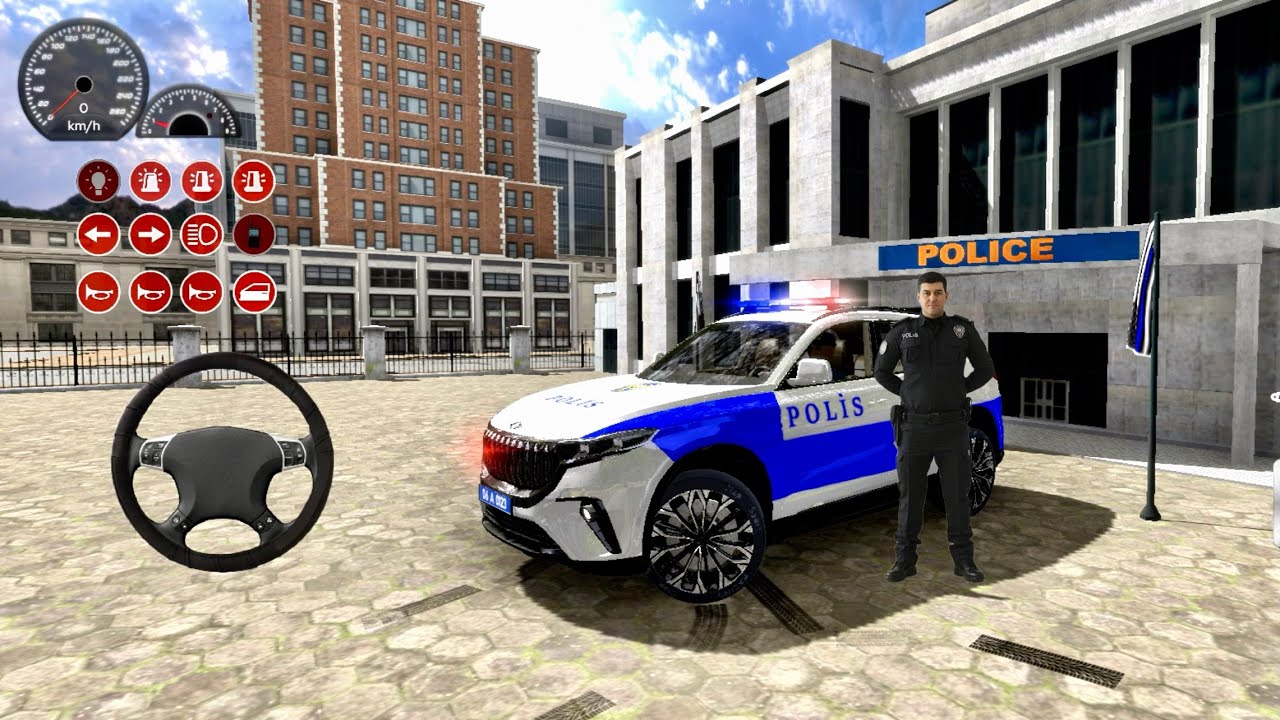 Türk Polisi Araba Oynu | TOG T10X ile Kaçakçı Avı yaptım 🚔🚔 #türkpolisi #polisarabaoynu #devriye 