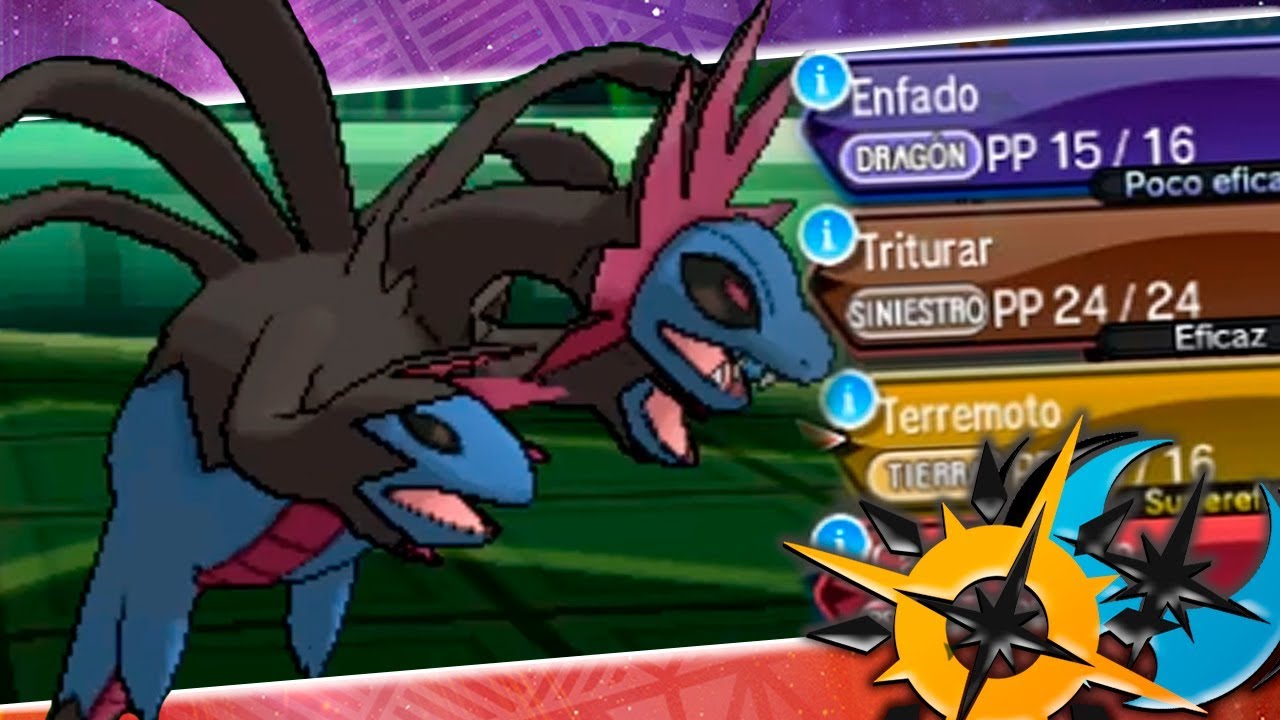 ¡HYDREIGON ATACANTE FISICO Y EL DIOS SLAKING! Pokémon Ultra Sol/Luna: COMBATE