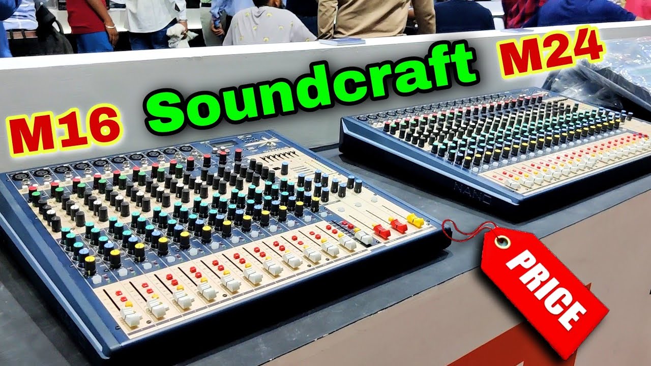 Soundcraft M16 And M24 Price And Review | Soundcraft 12channel Or 24channel Price | Dj Rock