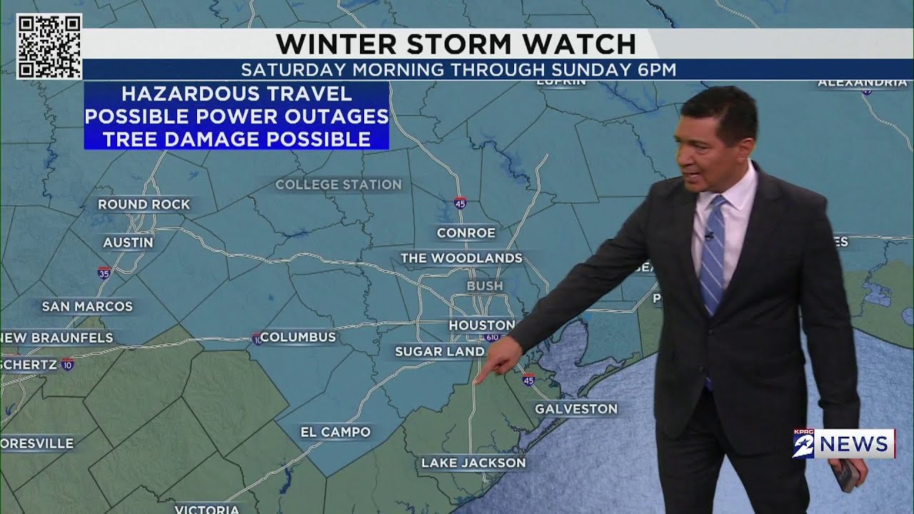 Wednesday winter weather update for Houston