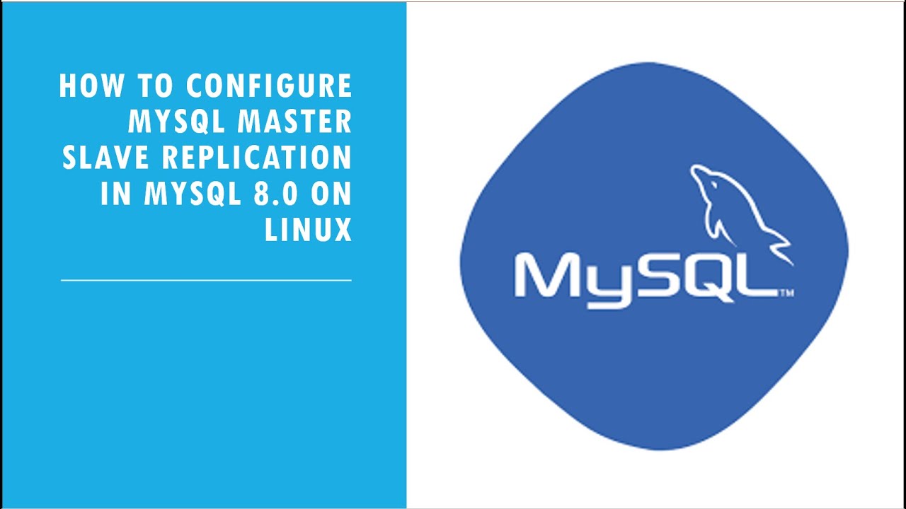 MySQL: как настроить репликацию MySQL master-slave в базе данных MYSQL