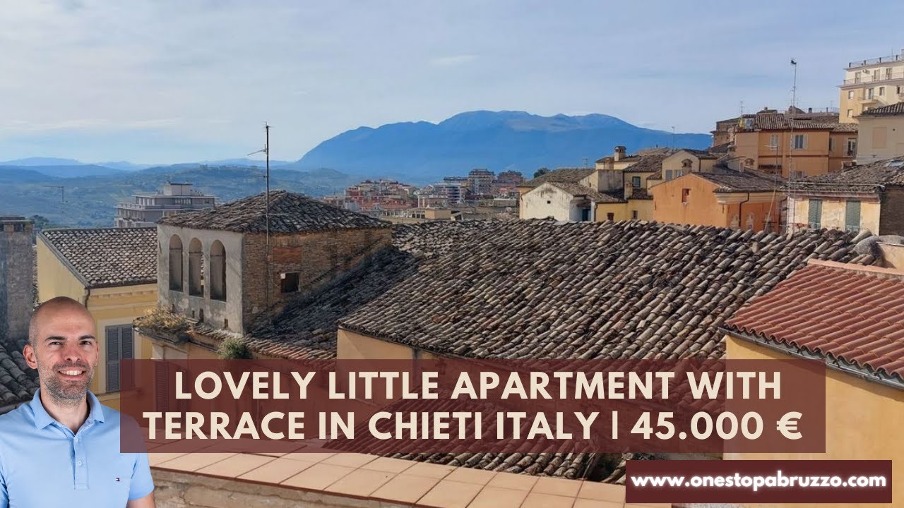 *SOLD* Great Apartment With Terrace Beautiful Historical Chieti in Italy | Virtual Property Tour