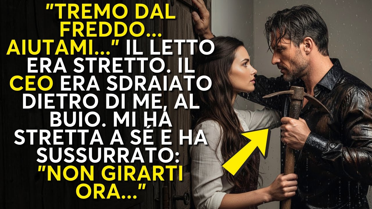 “Se ti giri...” Il CEO intrappolato nel mio letto durante la tempesta...