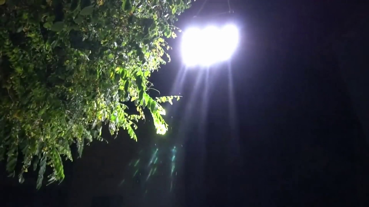 School of Lights - a group of autonomous moving interactive lights