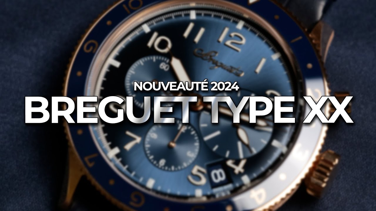 Le retour du célèbre chronographe Breguet Type XX, en or massif.