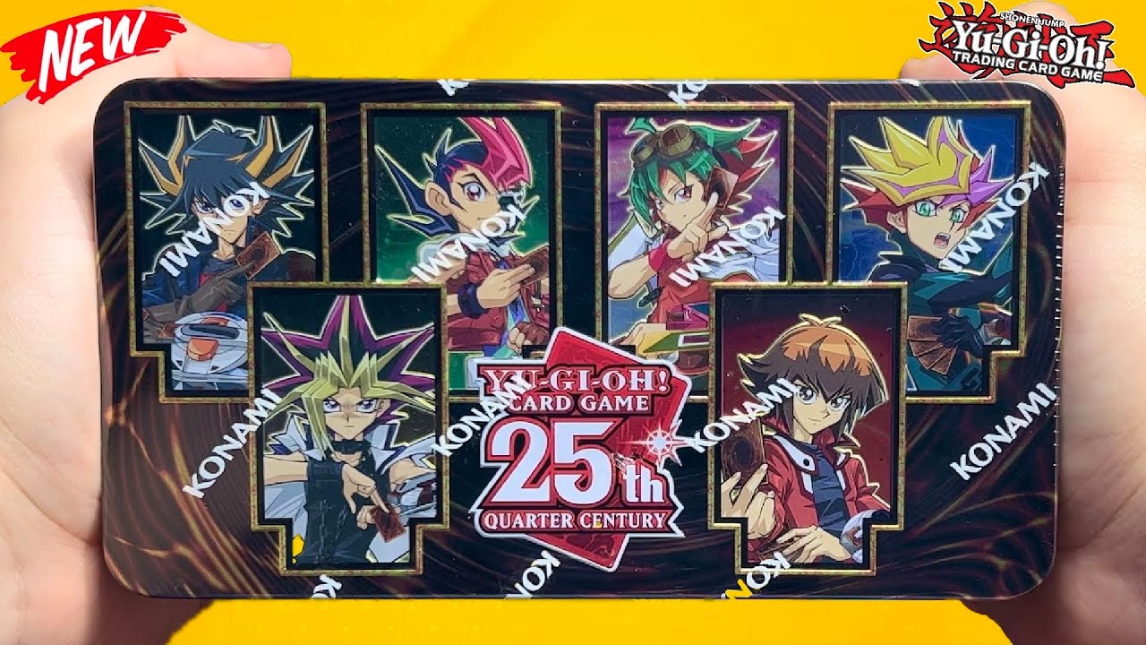 OPENING TWO 25TH ANNIVERSARY YUGIOH DUELING HEROES TINS!