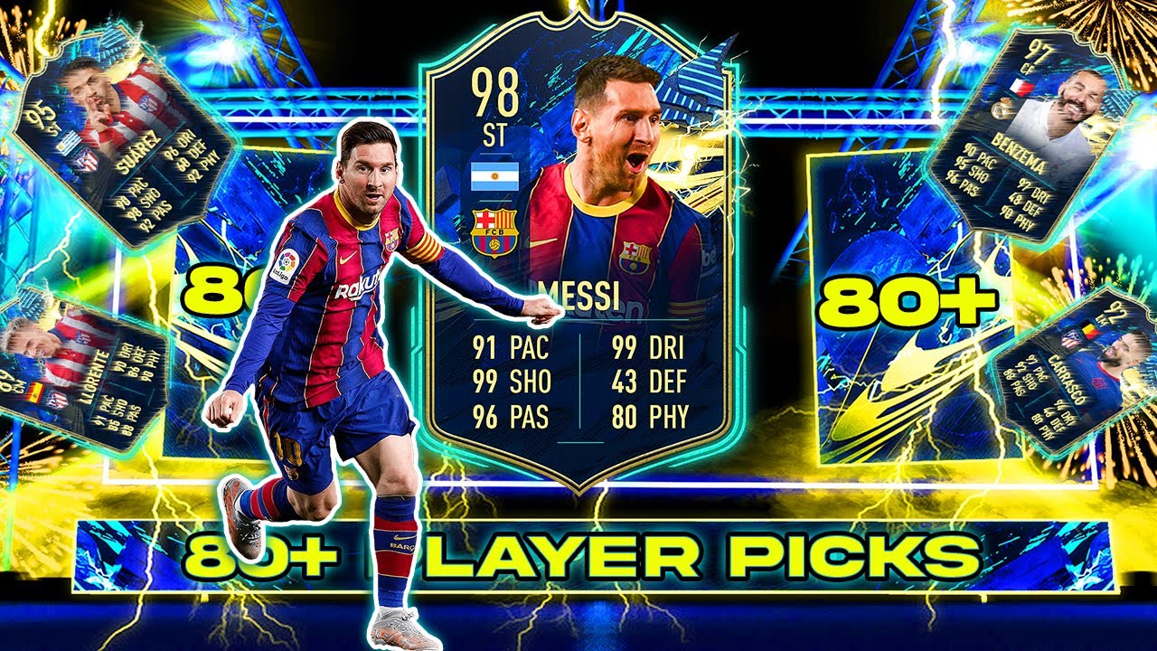 40x 80+ LA LIGA PLAYER PICK PACKS! 🔥 THIS SBC IS CRAZY INSANE! 3 TOTS PACKED - FIFA 21 ULTIMATE TEAM
