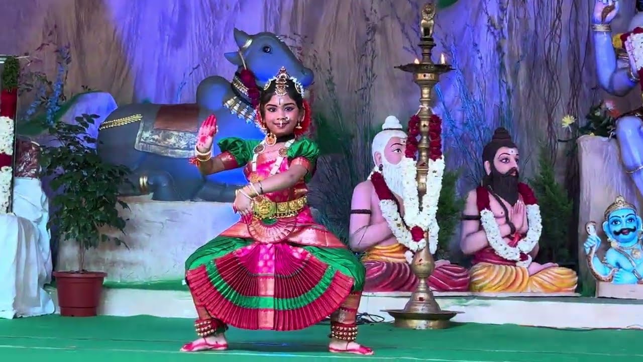 Shiv thandava stotram by Yuktha Shree Theja at Sri Kalahasti bramhotsavam 2026🙏