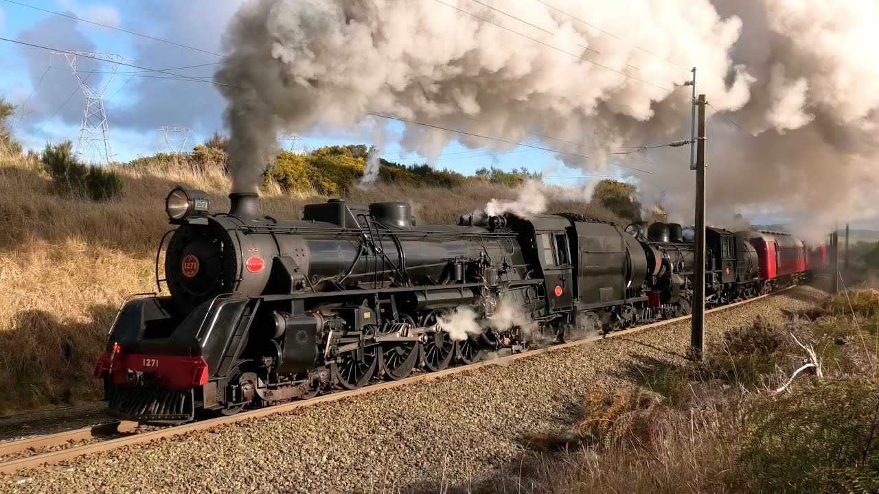 Double Header Steam! Ab 608 & Ja 1271 | Main Trunk Steam Spectacular (4K)