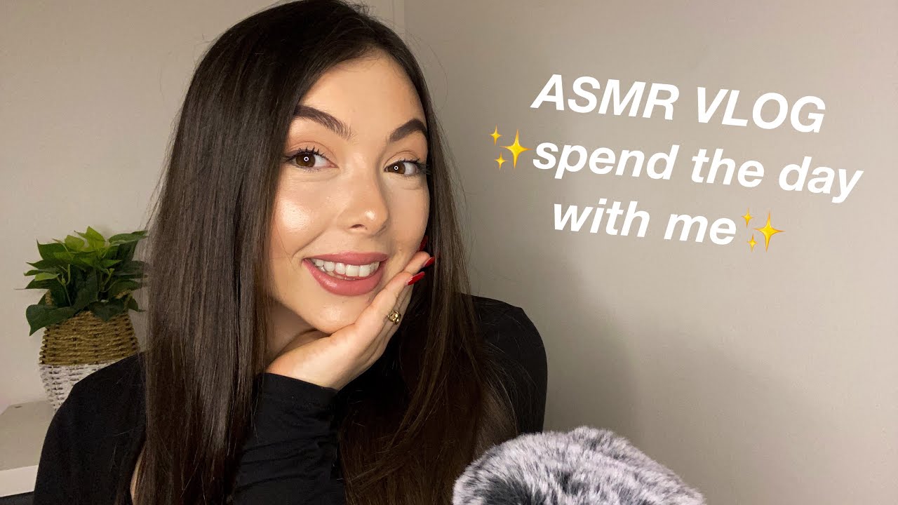 ASMR VLOG | SPEND THE DAY WITH ME | MAKEUP, SHOPPING, CHATS