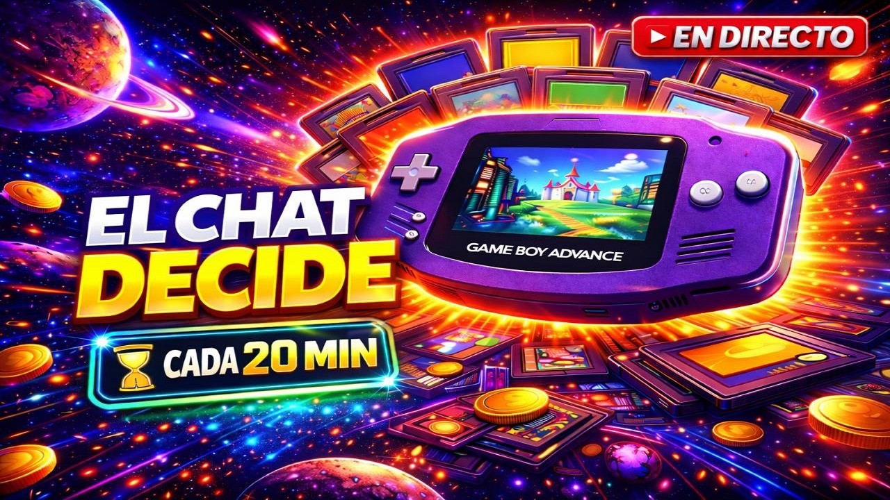 🔴 EN DIRECTO | Game Boy Advance 🎮 ¡La comunidad elige juego a los 20 minutos! | Orbitapolis