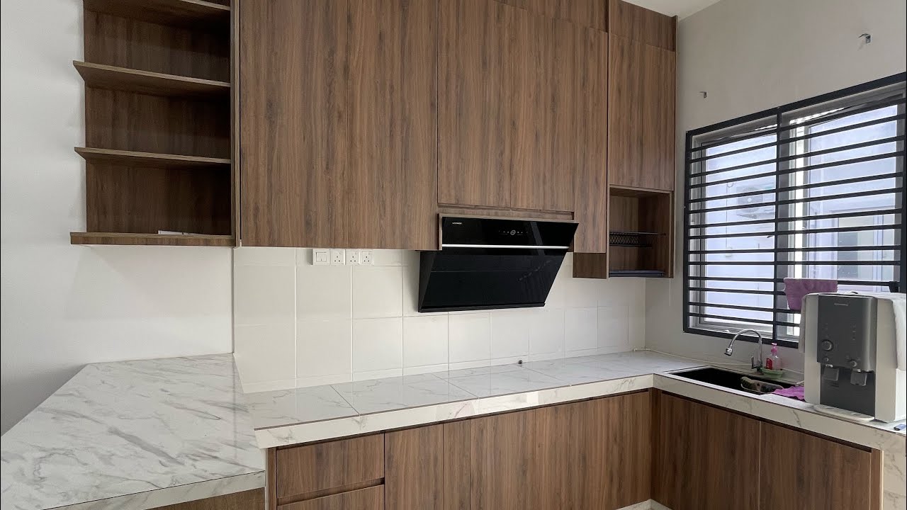 HPL Kitchen Cabinet Installation 