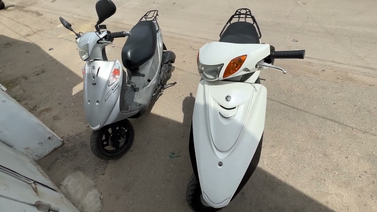 Порівнюємо скутери!Yamaha Axis Treet 125 VS Suzuki Address V 125 G