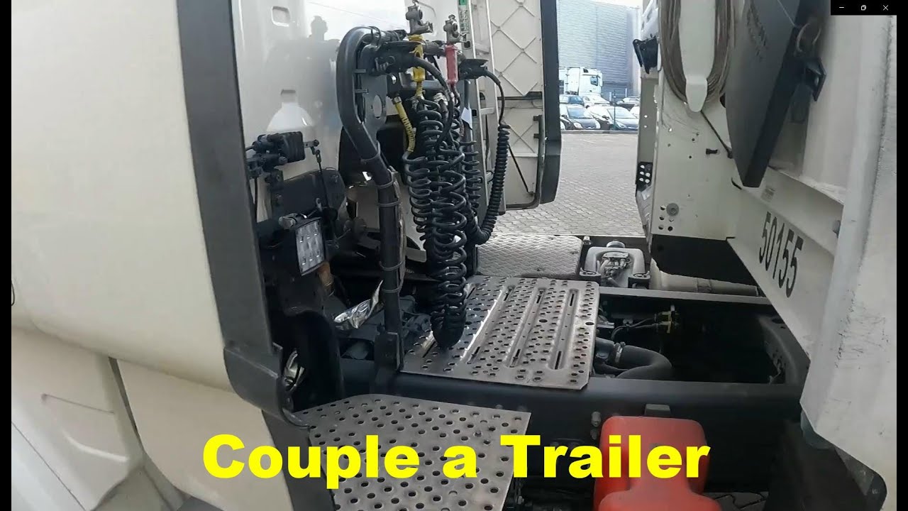 #41 // Auflieger aufsatteln // Couple a Trailer