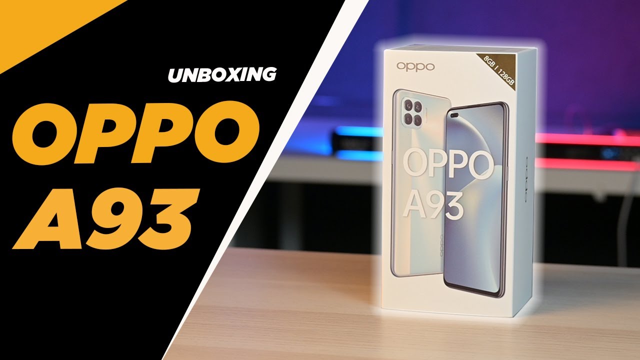 Unboxing OPPO A93