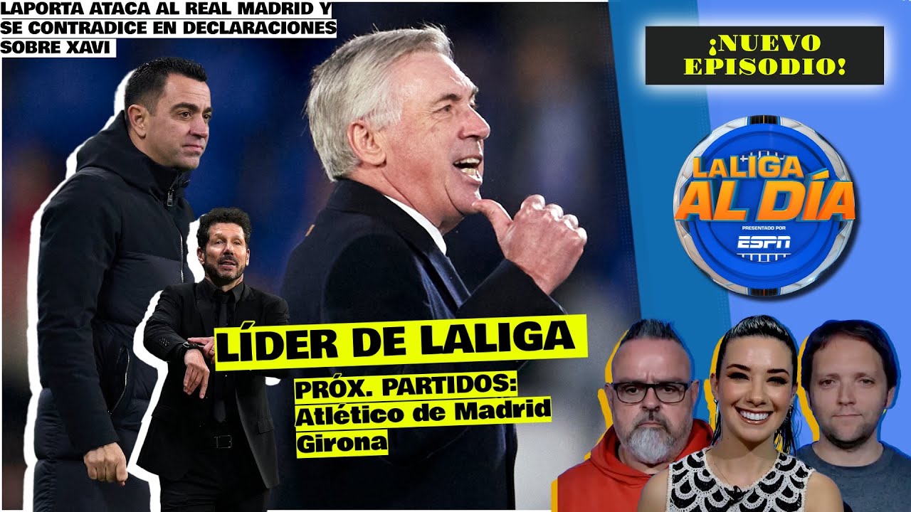 REAL MADRID, LÍDER gracias al regalito ante Almería. XAVI, difícil duelo vs. Alavés | La Liga al Día