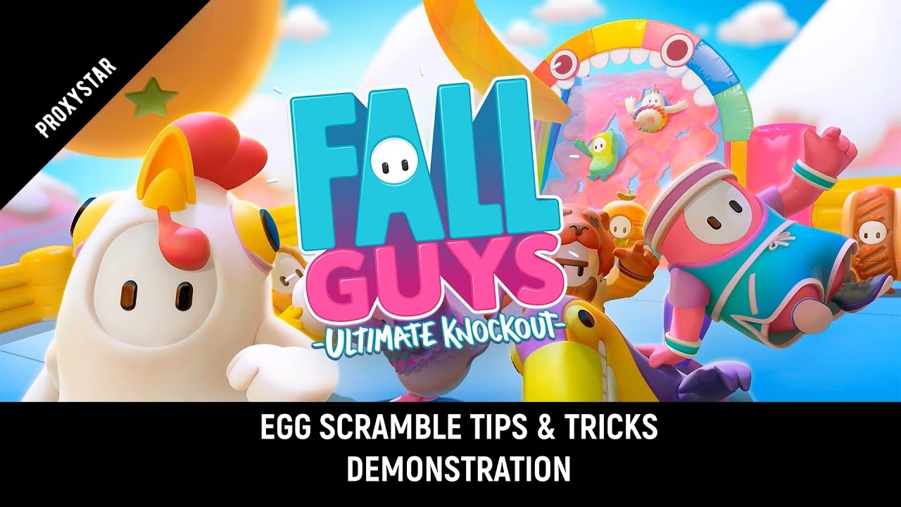 Fall Guys - Egg Scramble - Tips and Tricks Demonstration