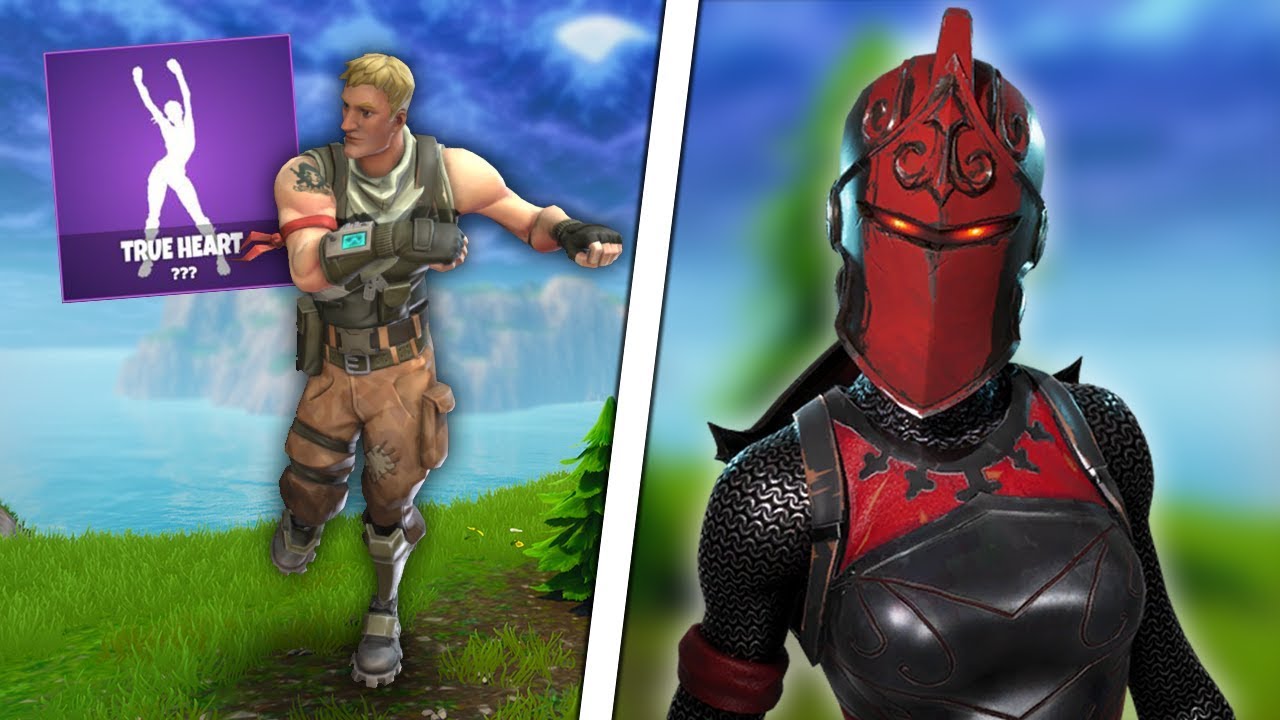 NOUVELLES DANSES + SKIN CHEVALERESSE ROUGE DE RETOUR SUR FORTNITE !