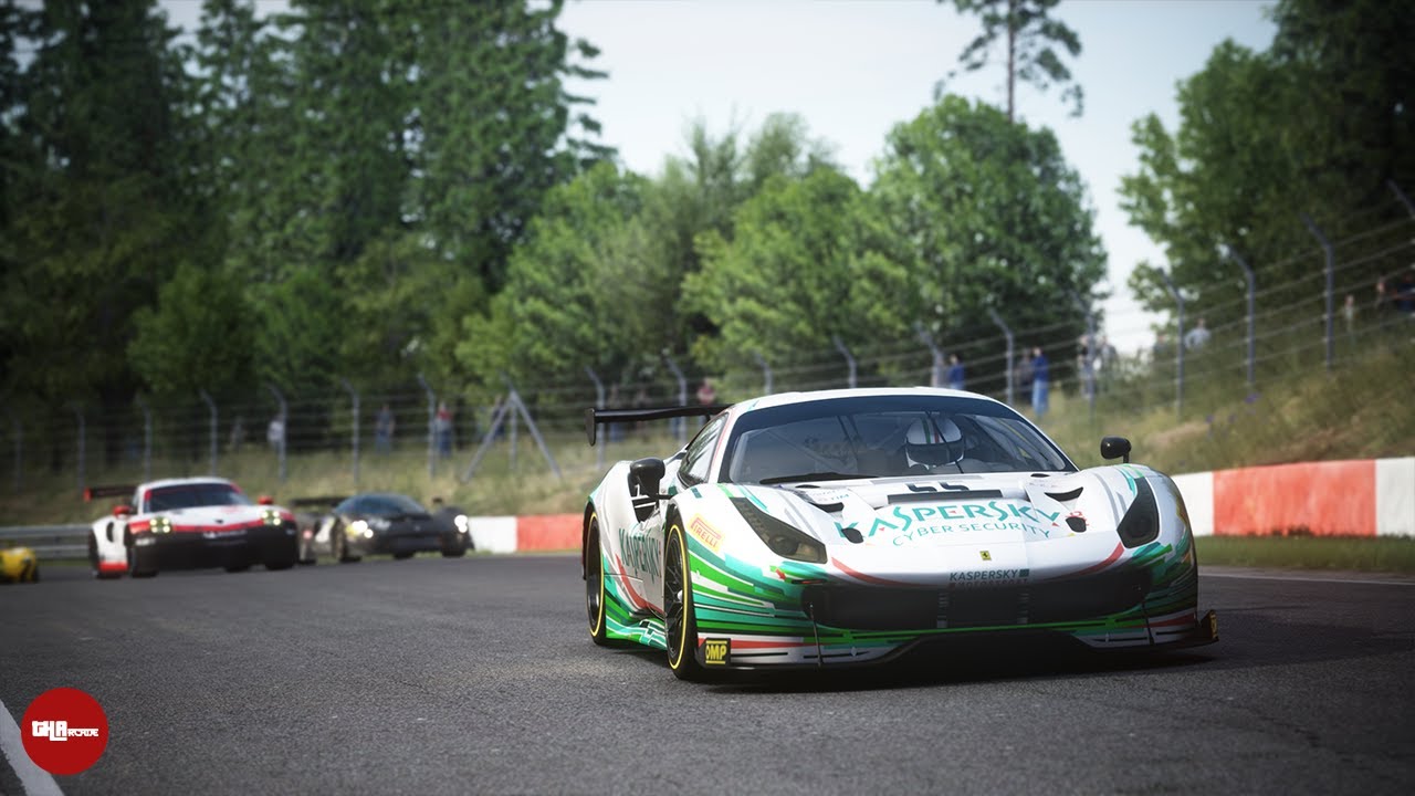 Ferrari 488 GT3 On Nurburgring Trackday - Assetto Corsa