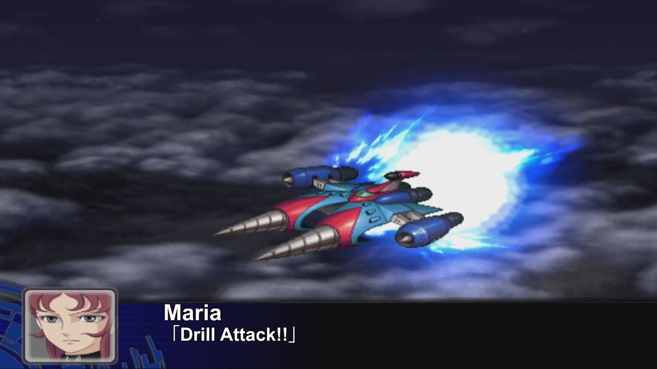 [ENG Sub]Super Robot Wars Z - Drill Spazer Attacks | スパロボZ - ドリルスペイザー 全武装