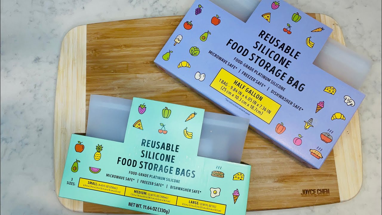 I Tried Trader Joe's Silicone Storage Bags #traderjoeshaul