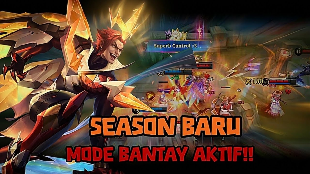 SEASON BARU!! || MODE BANTAY AKTIF 🔥 BEST BUILD YU ZHONG SEASON 40