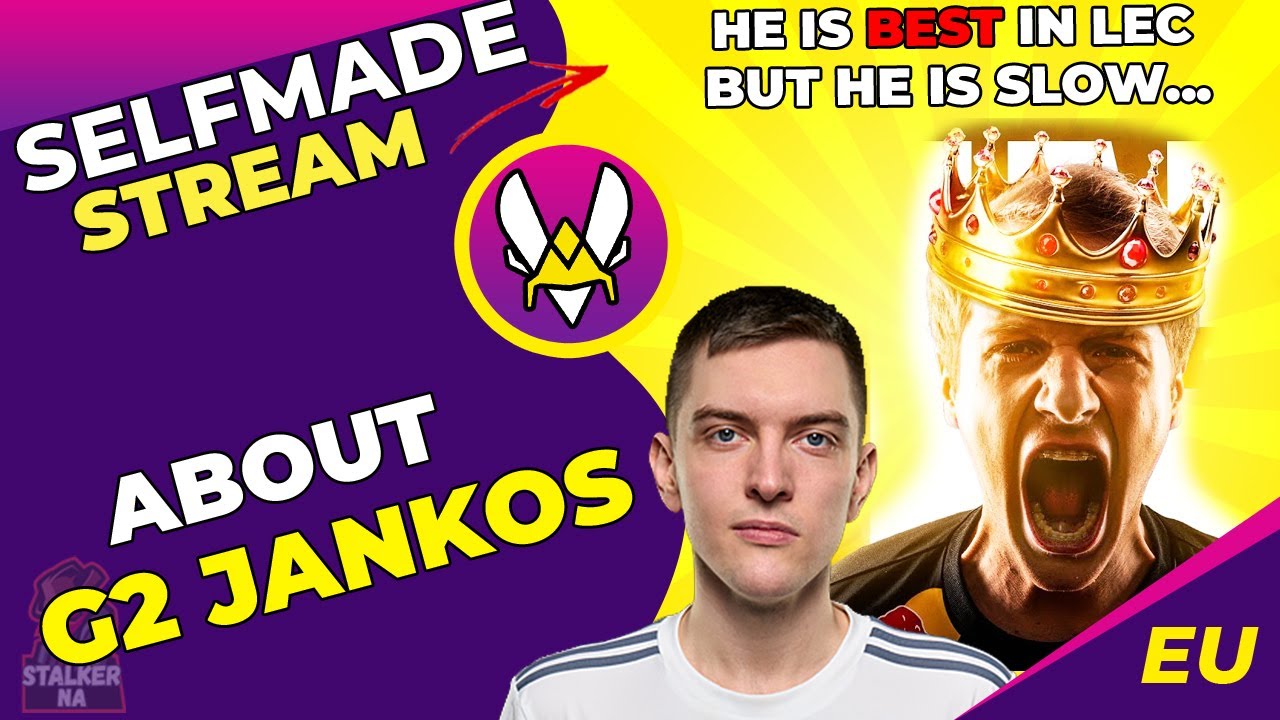 VIT Selfmade Talks - G2 Jankos is BEST Jungler in LEC 🤔