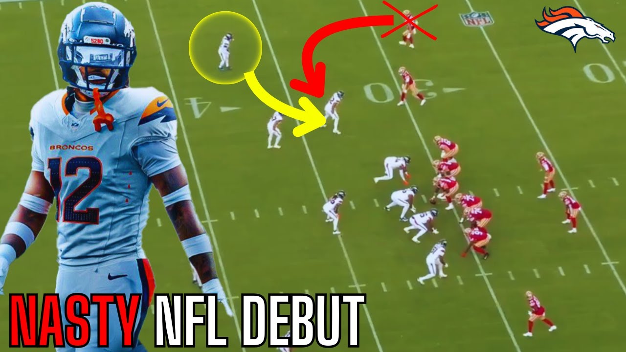 Broncos Rookie JAHDAE BARRON Flashed Insane Potential In His NFL DEBUT... | Film Analysis |