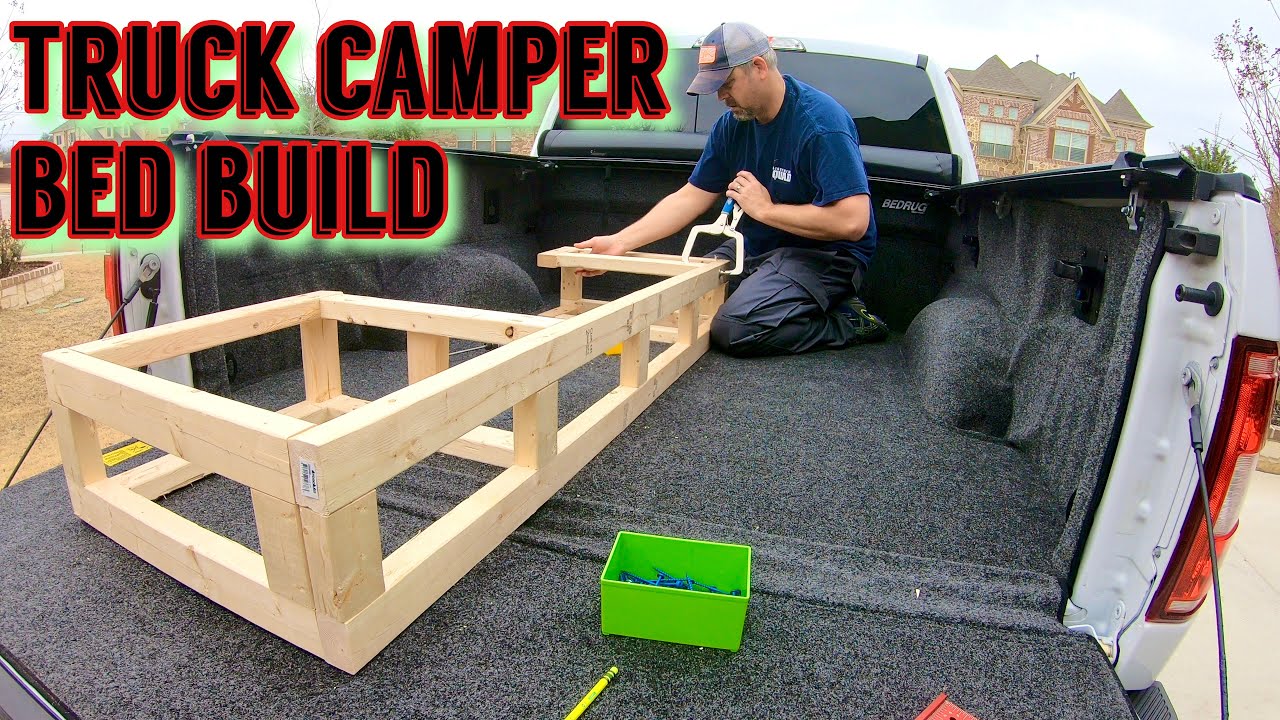 TRUCK CAMPER BED BUILD: STEP 1