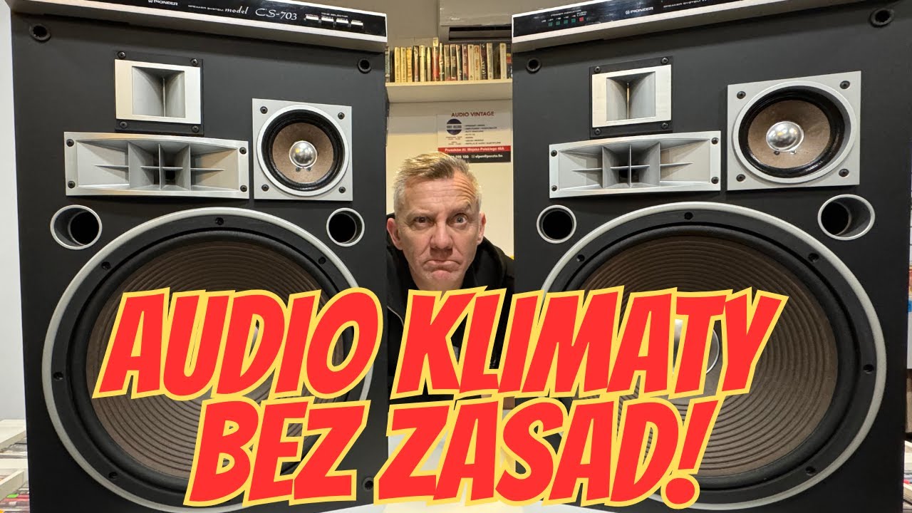 Od kolumn Pioneer przez selektor AKAI po boombox GoldStar – vintage audio bez schematów