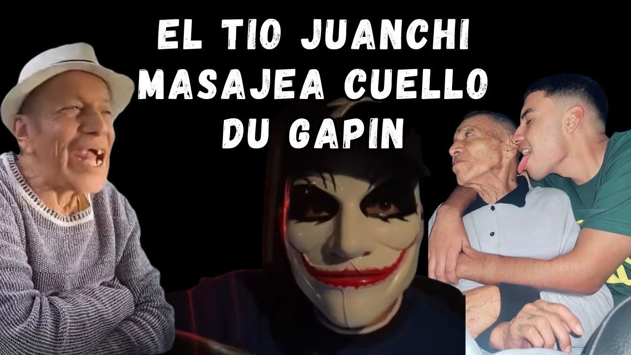 EL TIO JUANCHI NO QUIERE HACER MASAJES AL CUELLO DE GAPIN😂🤣