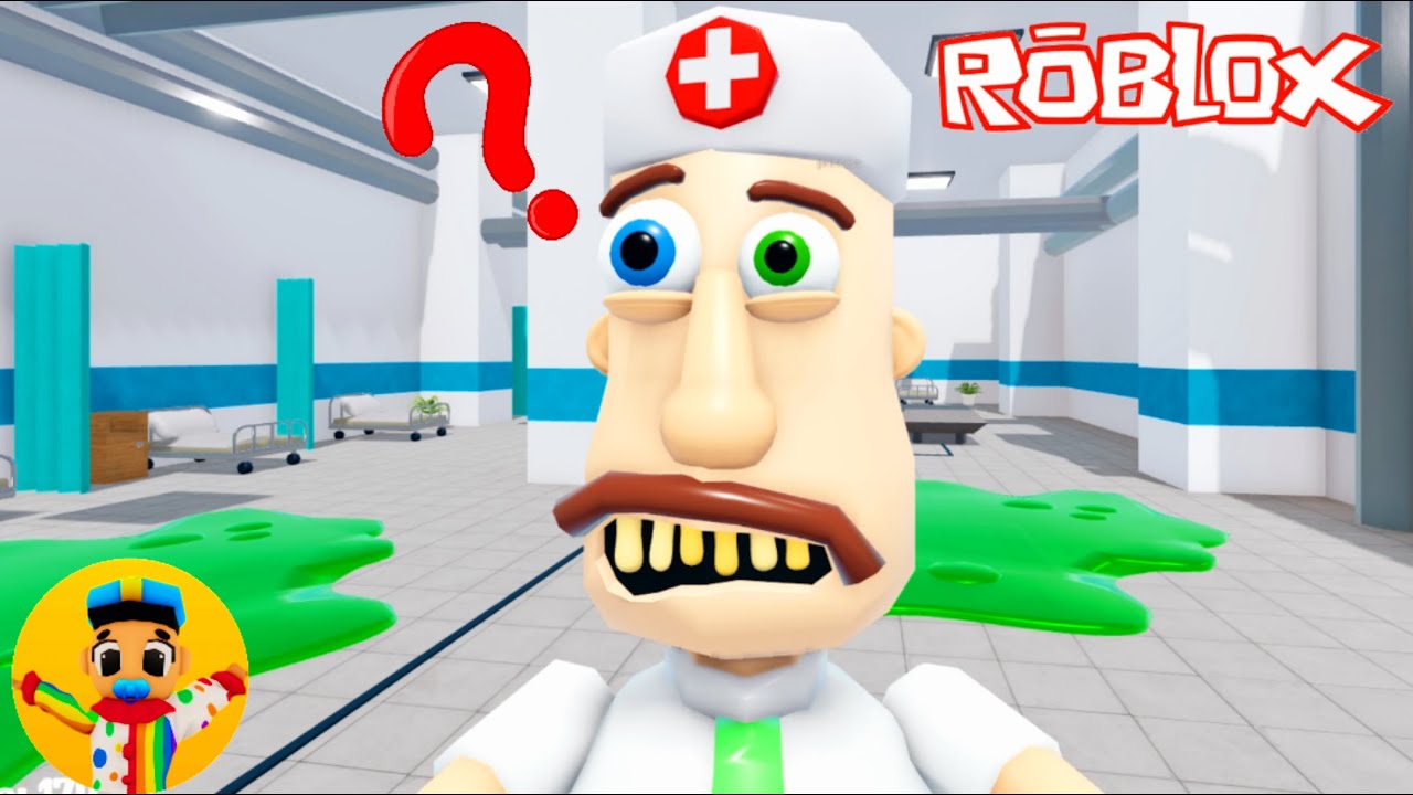 Roblox MEGA HOSPITAL ESCAPE! OBBY Speedrun Walkthrough