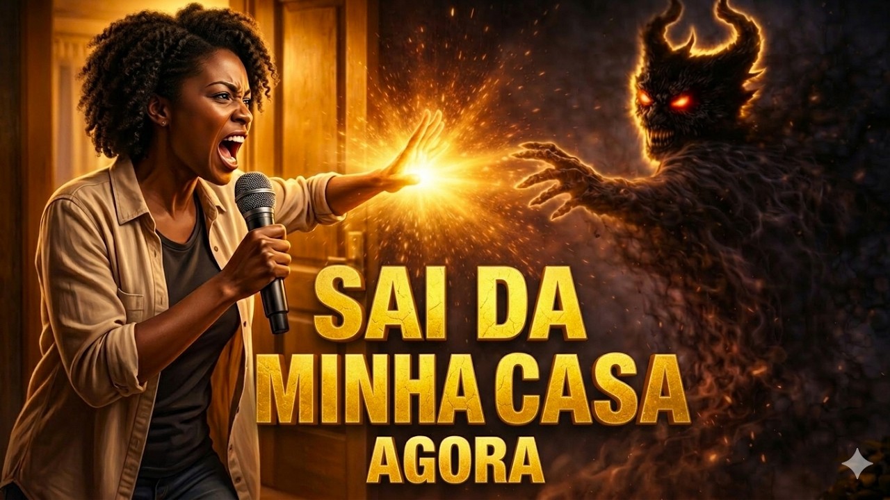 SAI DA MINHA CASA AGORA 🔥Louvor de Guerra Espiritual Para Expulsar o Diabo