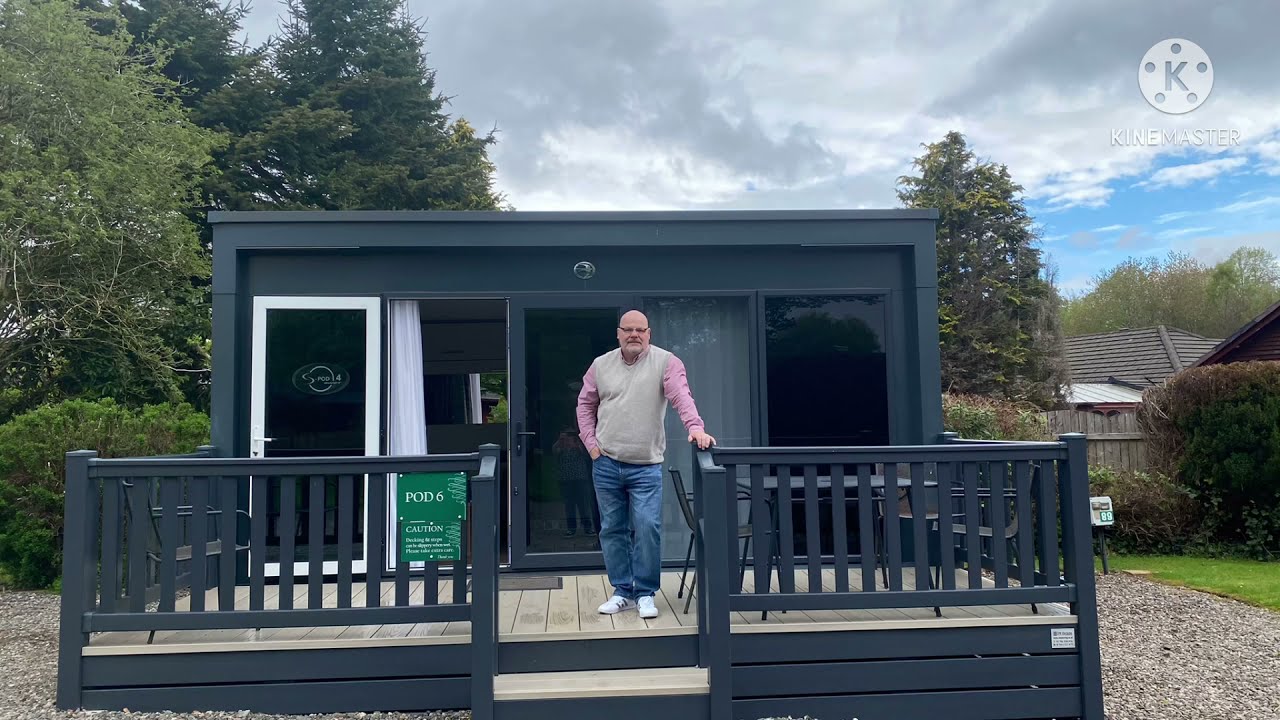 Ensuite Glamping Pod Lomond woods Holiday Park Balloch Loch Lomond, 07:05:21