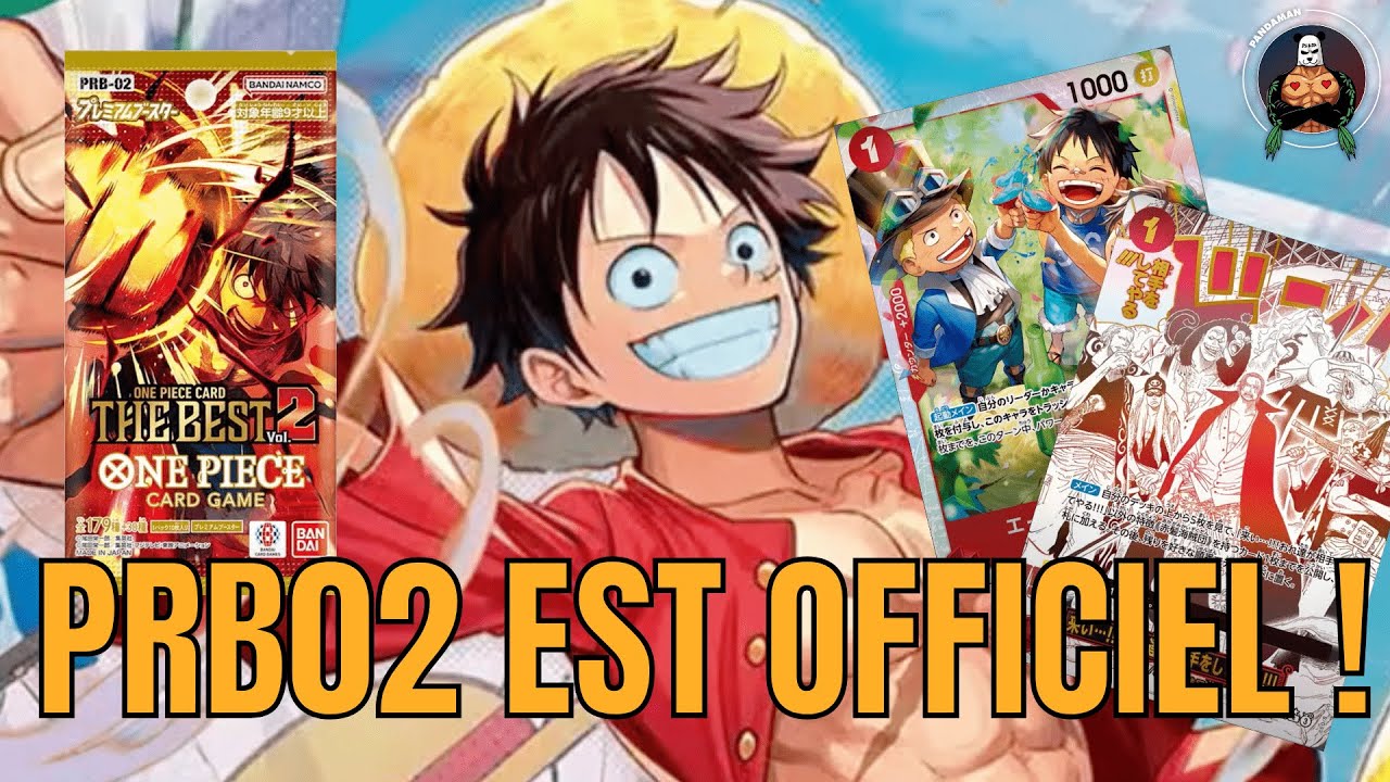 BANDAI DEVOILE OFFICIELLEMENT PRB02 ! ANALYSE !