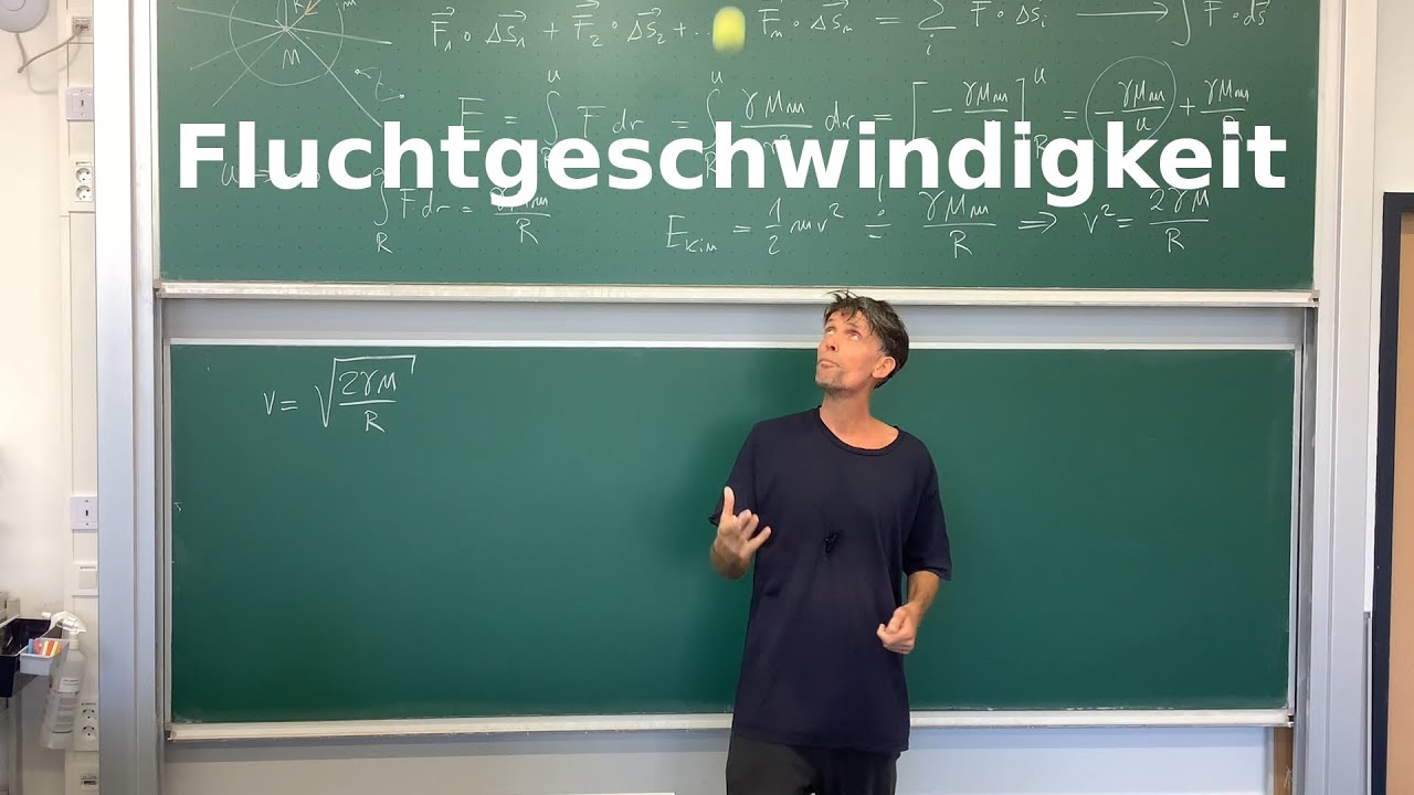 Fluchtgeschwindigkeit - zweite kosmische Geschwindigkeit
