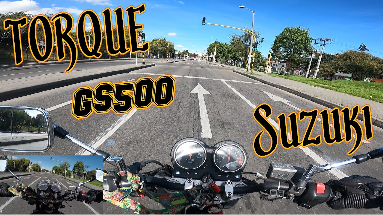 Torque gs 500 suzuki - sincronizada - GS 500 de 0 a 100 km/h .