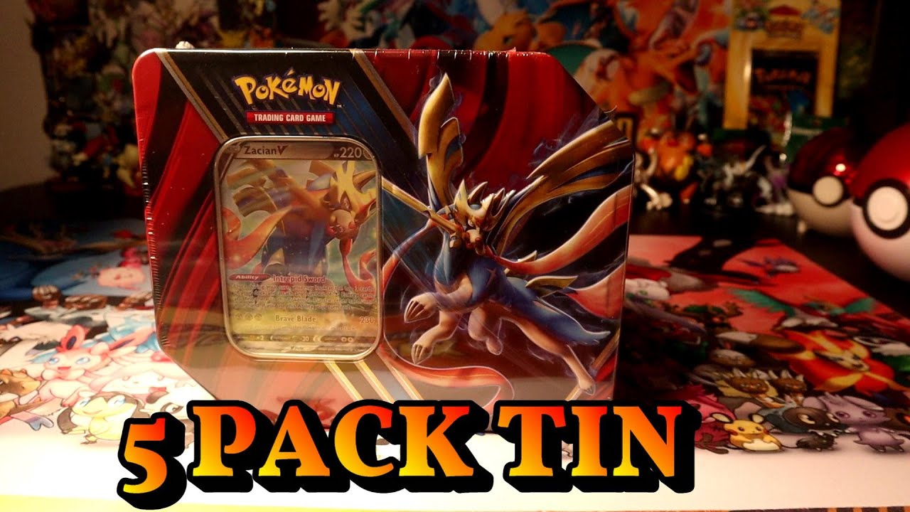 Zacian V Tin Legends of Galar #POKE88