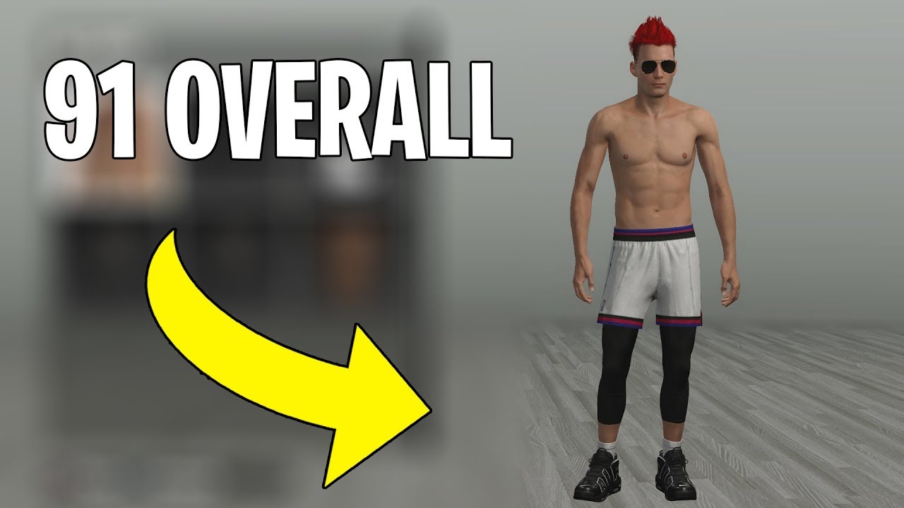 I Hit 91 Overall In NBA 2K19 MyCareer! Unlocked Ability To Be Shirtless!