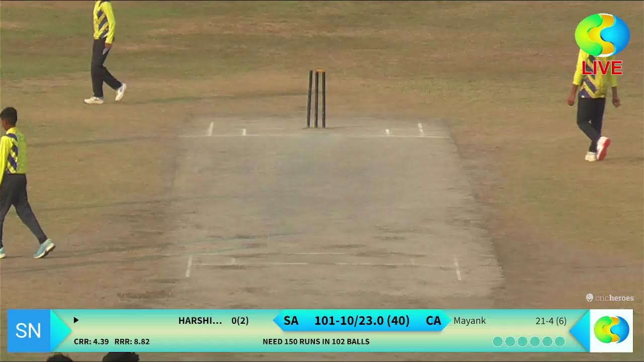 Cosmos Cricket Coaching Live Stream