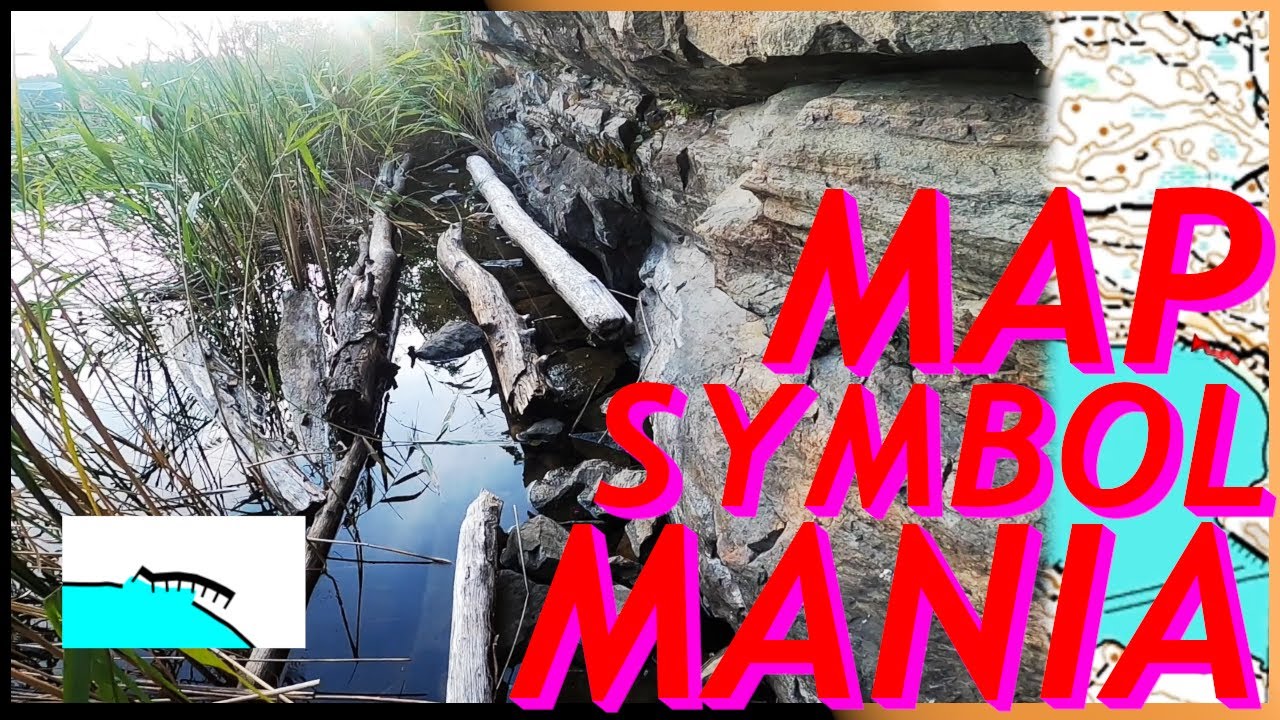 Edu-run: learn 26 map symbols (ORIENTEERING HEADCAM)