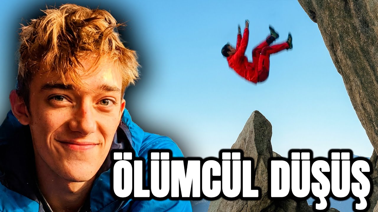 Bir HATA yüzünden İPİN ucundan KAYDI ve 750 metre AŞAĞIYA düştü