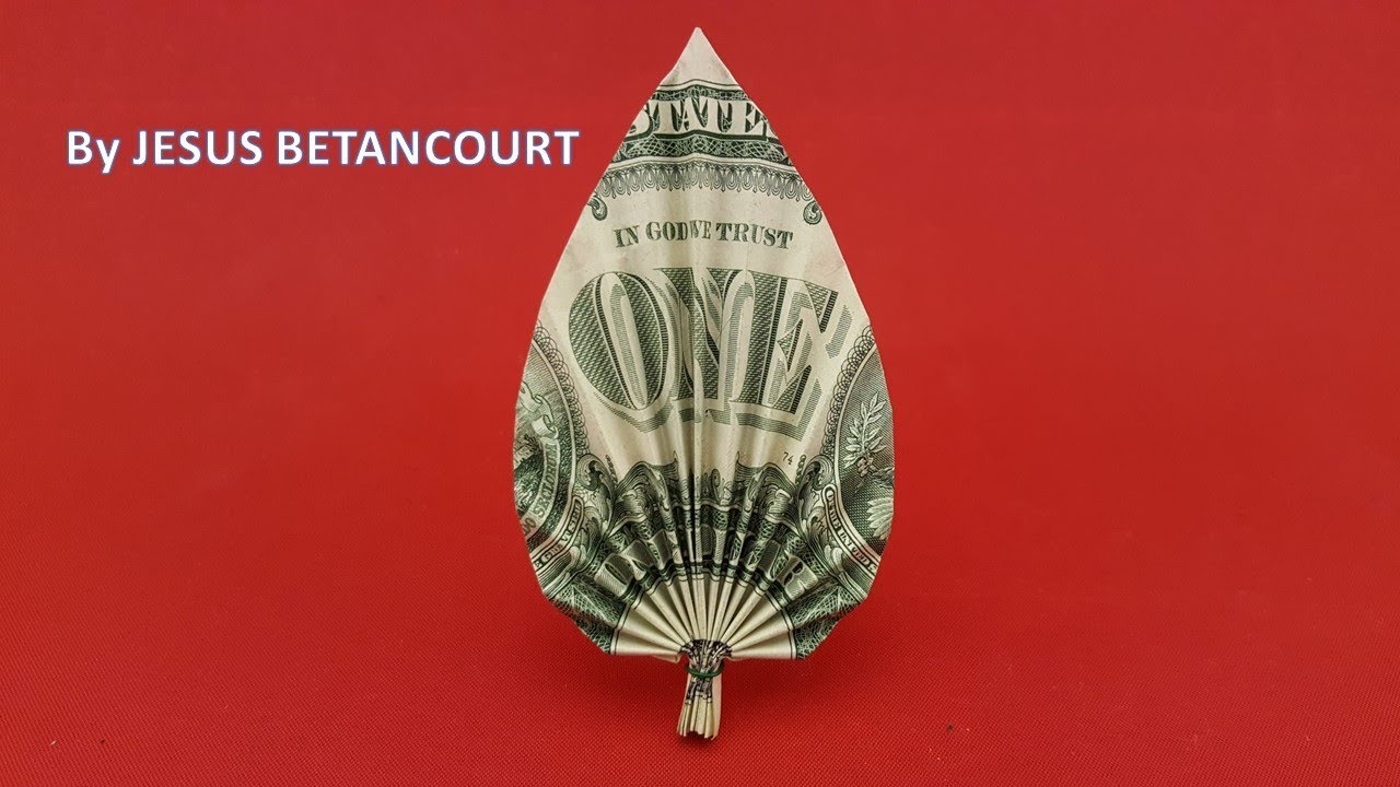 Money Leaf Folding Instructions