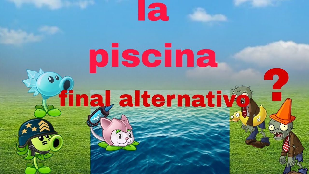 🗣🗣Final alternativo de la piscina #pvz #peluches 