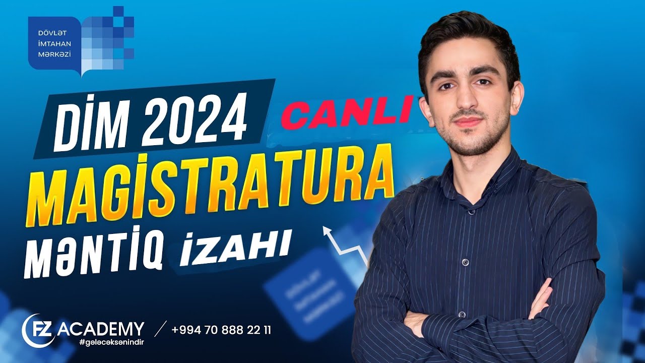 2024 qəbul. ilk cəhd ,  Məntiq 2ci hissə // Ülvi Cəbiyev