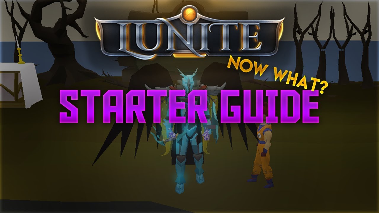 LUNITE RSPS STARTER GUIDE!!! HOW TO PROGRESS IN LUNITE