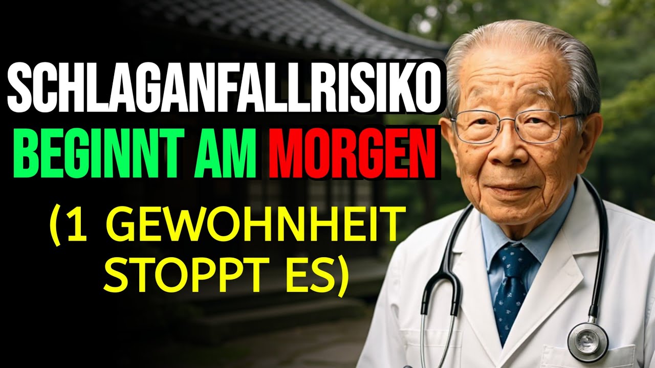 Japans ältester Arzt: Diese Morgen-Gewohnheiten verdreifachen Ihr Schlaganfallrisiko ab 60